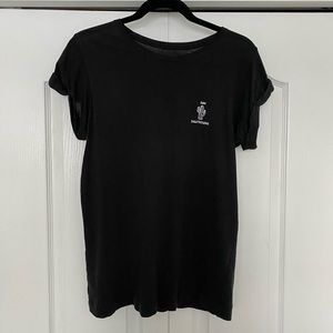 Lululemon Love T with Rolled Sleeves “Sun Salutations” with cactus